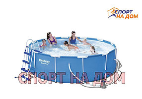 Круглый каркасный бассейн Bestwey 56418 (366*100 см) на 9150 литров