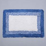 Коврик «Акварель», 40×60 см, 1250 г/м2, цвет синий, фото 2