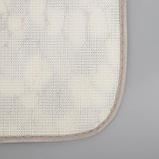Набор ковриков для ванны и туалета Доляна «Галька», 3 шт: 35×40, 45×50, 50×80 см, фото 4