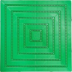 Модульные полимерные плиты, зеленый