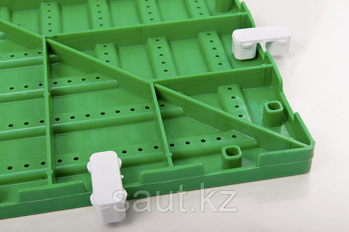 Модульные полимерные плиты, зеленый - фото 5 - id-p87456117