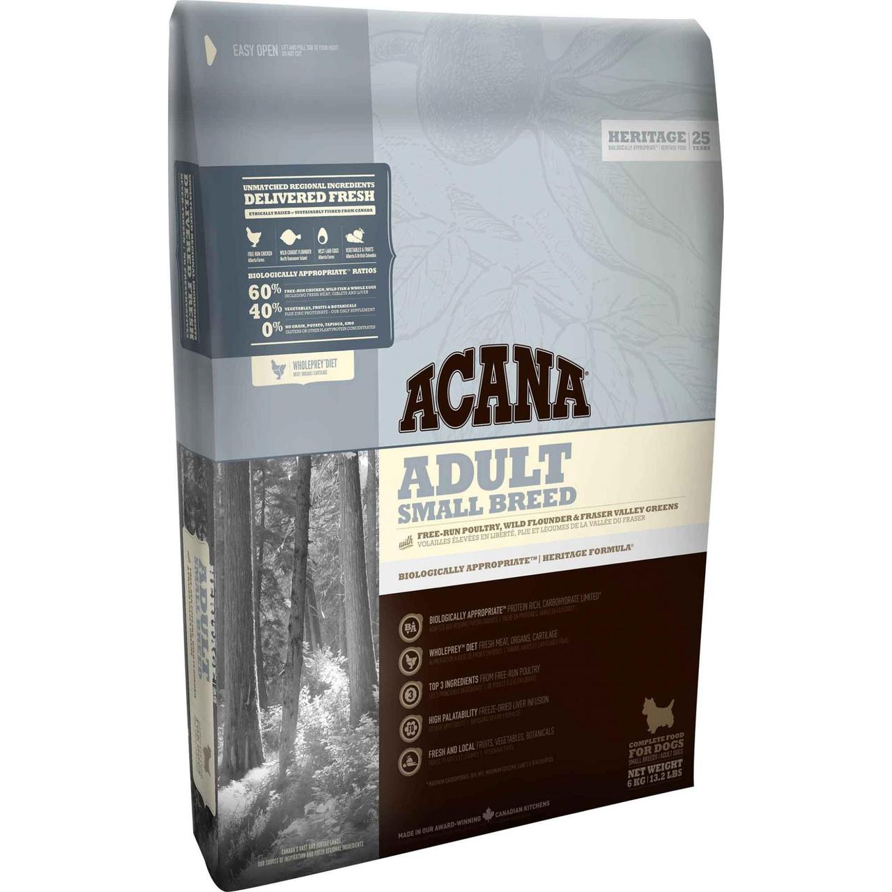 Acana Сухой корм для собак мини пород, 2 кг
