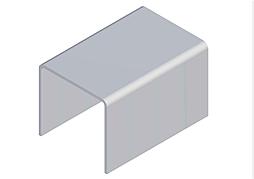 П-образный профиль до 2мм под заказ