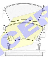 Тормозные колодки GROSS-010(REMSA 275.02)