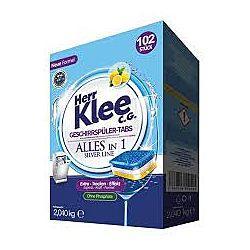 Таблетки для посудомоечных машин Klee Silver Line 102шт