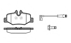 Тормозные колодки REMSA     1110.02-AF