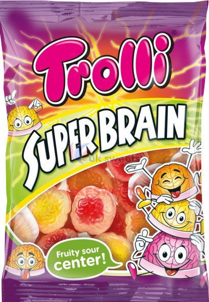 Жев. мармелад Trolli Super Brain Супер Мозги 100 гр.