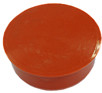 Заглушка ПП д160 (4.9мм) оранжевая