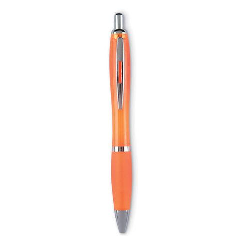 Ручка шариковая, RIOCOLOUR Оранжевый - фото 1 - id-p87474106