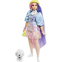 Barbie Экстра Модная Кукла Барби в шапочке GVR05