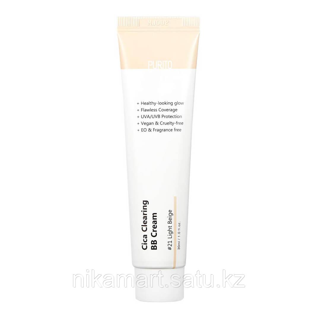 23 оттенок BB-крем для чувствительной кожи с экстрактом центеллы Purito Cica Clearing BB cream - фото 1 - id-p87482418