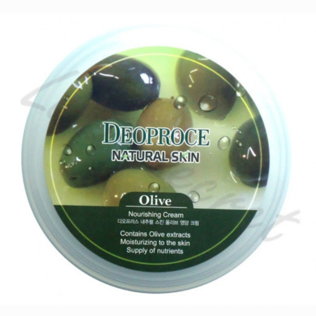 Крем для лица Deoproce Olive Natural Skin Nourishing Cream 100g.