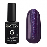 GTC091 Гель-лак Grattol Color Gel Polish - Shining Purple 9мл.