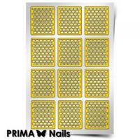 Трафарет для дизайна ногтей PRIMA Nails. Кирпичики-1