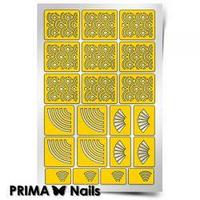 Трафарет для дизайна ногтей PRIMA Nails. Япония