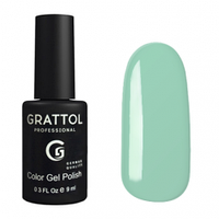 GTC064 Гель-лак Grattol Light Color Gel Polish - Pale Green 9мл.