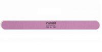Профессиональная пилка для искусственных ногтей (розовая, закругленная, 180/180) №4726 Runail Professional