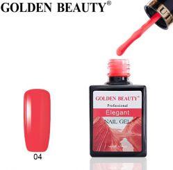 #004 Гель-лак Golden Beauty " ELEGANT " 14мл.