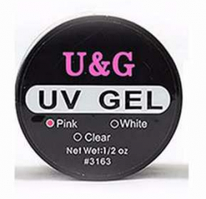 Гель однофазный розовый U&G 15мл.