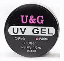 Гель однофазный белый U&G 15мл.