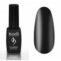 Rubber Base Gel Black (черная каучуковая основа для гель-лака) 8 мл Kodi Professional