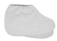 Носки для парафинотерапии махровые белые/бежевые JN - фото 1 - id-p87491895