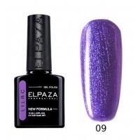 №009 Гель-лак ELPAZA Lilac Фиалковая роса 10мл.