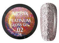 Гель-лак Arbix Platinum Gloss Gel 02, 5гр.