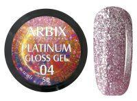 Гель-лак Arbix Platinum Gloss Gel 04, 5гр.