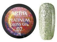 Гель-лак Arbix Platinum Gloss Gel 07, 5гр.