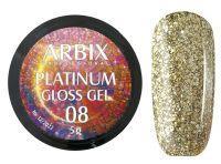 Гель-лак Arbix Platinum Gloss Gel 08, 5гр.