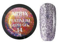 Гель-лак Arbix Platinum Gloss Gel 14, 5гр.