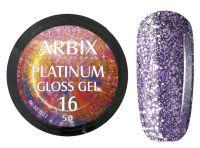 Гель-лак Arbix Platinum Gloss Gel 16, 5гр.