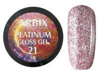 Гель-лак Arbix Platinum Gloss Gel 21, 5гр.