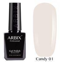 Гель-лак Arbix CANDY Ласковый Нюд №001 10мл.