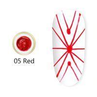 Гель-паутинка #05 Spider gel Red Canni (красный) 8мл.