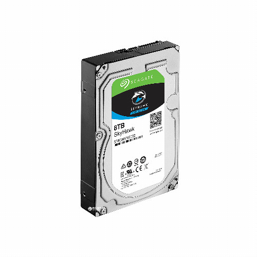 Жесткий диск внутренний Seagate Sky Hawk ST8000VX0022 (8Тб (8000Гб), HDD, 3,5″, Для видеонаблюдения, SATA)