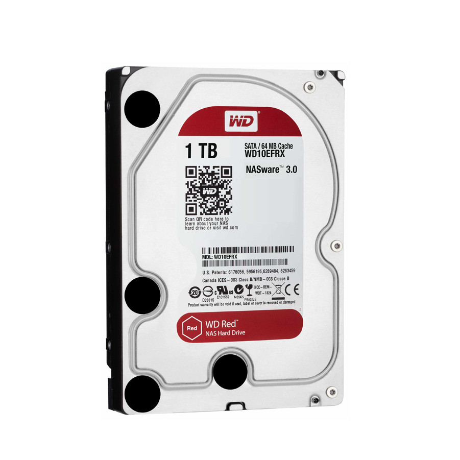 Жесткий диск внутренний Western Digital (WD) Red (1тб (1000Гб), HDD, 3,5 , Для систем хранения (СХД), SATA) - фото 1 - id-p47133801