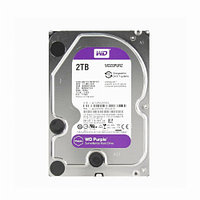 Жесткий диск внутренний Western Digital (WD) Purple 5400RPM (2Тб (2000Гб), HDD, 3,5 , Для видеонаблюдения,