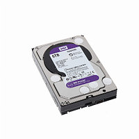 Жесткий диск внутренний Western Digital (WD) Purple (6Тб (6000Гб), HDD, 3,5″, Для видеонаблюдения, SATA)