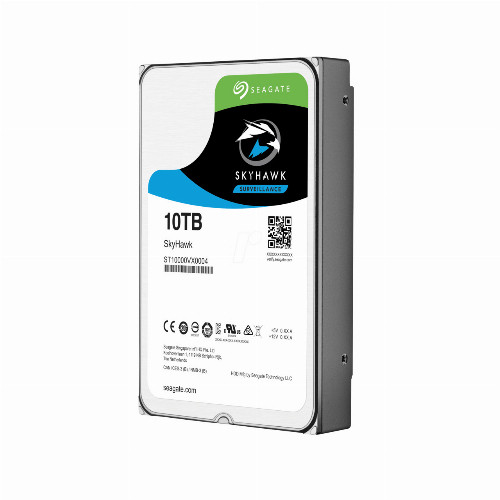 Жесткий диск внутренний Seagate Sky Hawk ST10000VX0004 (10Тб (10000Гб), HDD, 3,5″, Для видеонаблюдения, SATA)