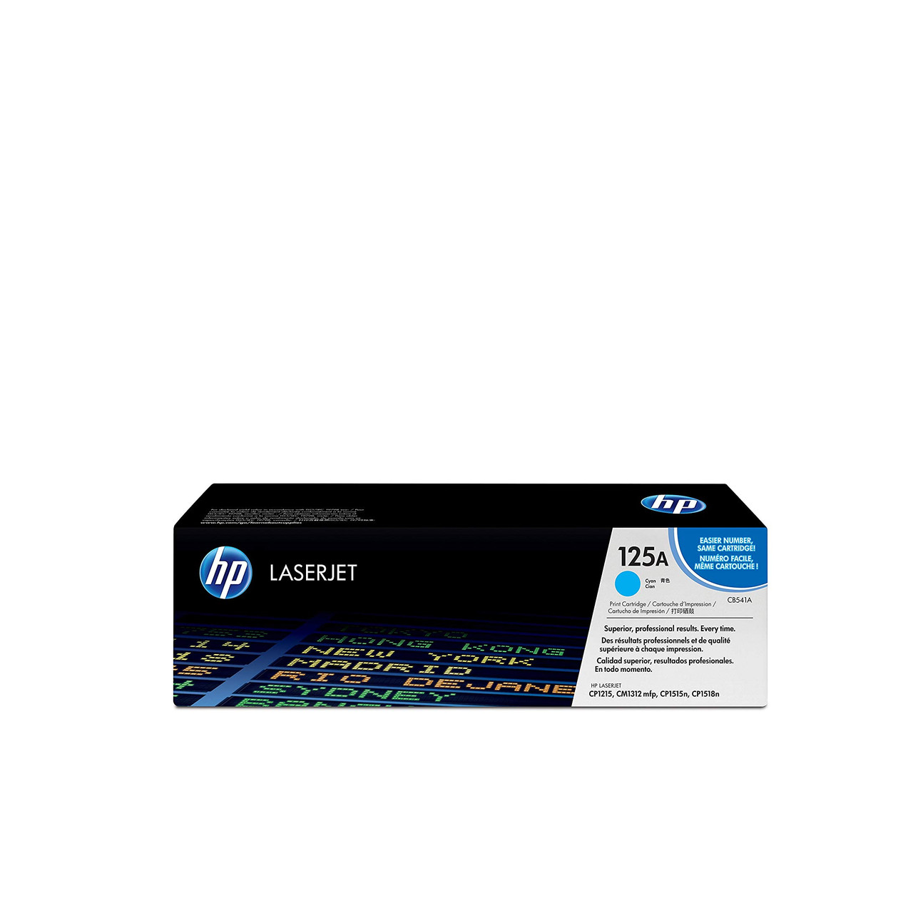 Лазерный картридж HP 125A (Оригинальный, Голубой - Cyan) CB541A - фото 1 - id-p45041747