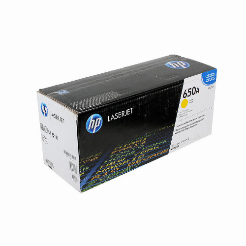 Лазерный картридж HP 650A (Оригинальный, Желтый - Yellow) CE272A - фото 1 - id-p45041789