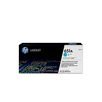 Лазерный картридж HP 651A (Оригинальный, Голубой - Cyan) CE341A