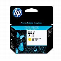 Струйный картридж HP 711 (Оригинальный, Желтый - Yellow) CZ132A