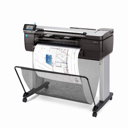 МФУ HP DesignJet T830 24 Color (Струйный, А1, Цветной, USB, Ethernet, Wi-fi, Планшетный) F9A28A