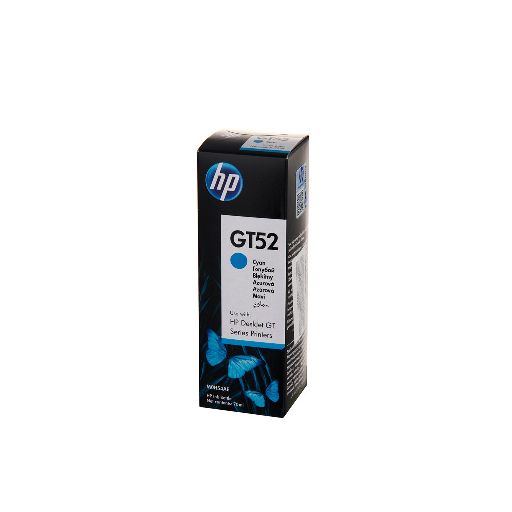 Чернила для печатного оборудования HP GT52 C (Голубой - Cyan) M0H54AE - фото 1 - id-p45042154