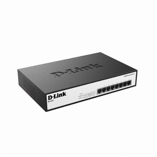 Коммутатор D-link DES-1008P+/A1A (8 портов, Неуправляемый, Без Uplink портов, Без Uplink портов, 10/100