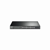 Коммутатор TP-Link T2600G-28MPS Управляемый гигабитный коммутатор PoE+ уровня L2 серии JetStream T2600G-28MPS