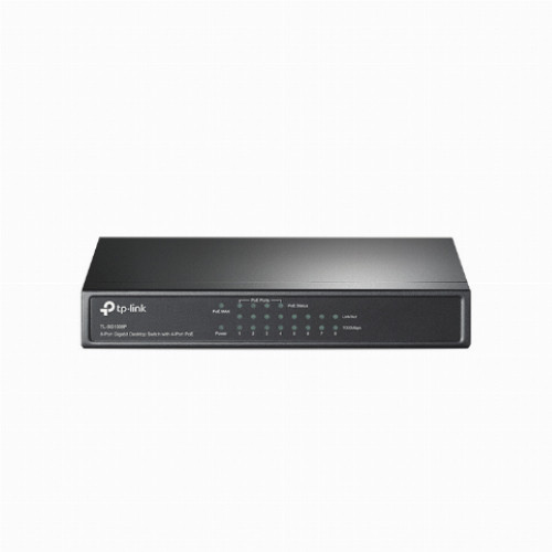 Коммутатор TP-Link TL-SG1008P (8 портов, Неуправляемый, Без Uplink портов, Без Uplink портов, 10/100/1000 - фото 1 - id-p44802695